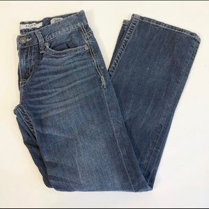 BKE Mens Aiden Slim Fit Boot Cut Stretch Jeans 29